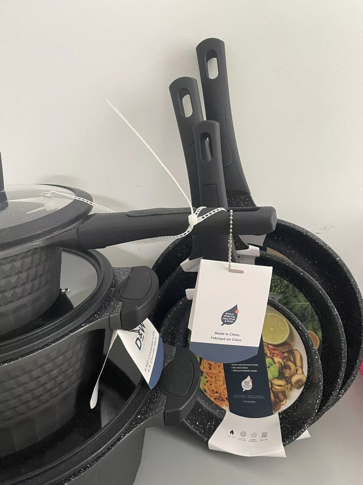 D&W Deane & White Cookware Collection Set 9 piece