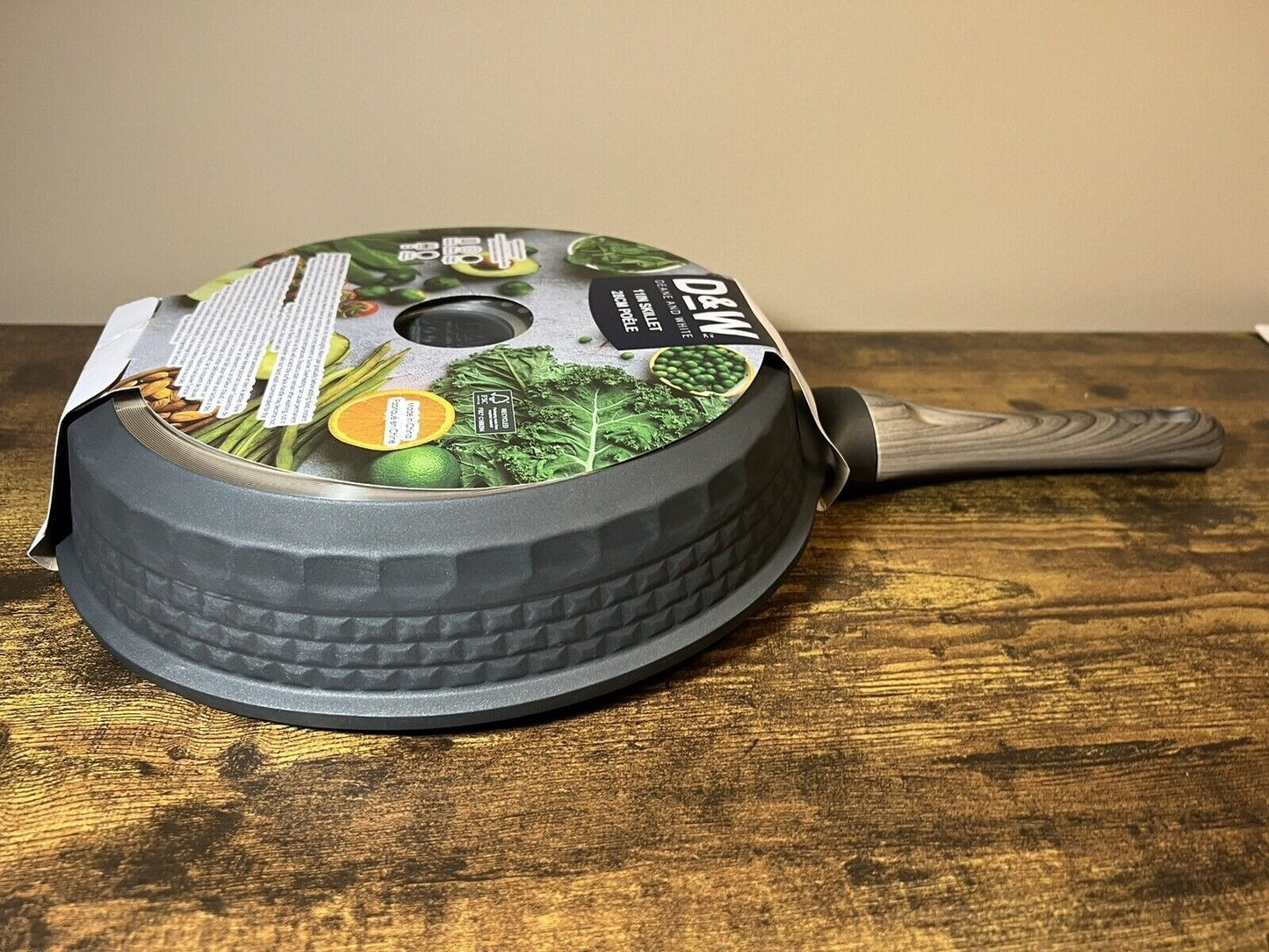 D&W 11” Frying Pan Nonstick Skillet Quality Cookware (2 Inch Deep) - Black