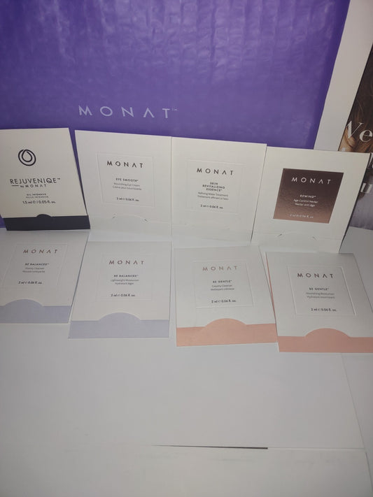 *MONAT* Customized Samples: shampoo, conditioner & treatments *Rejuveniqe Oil*