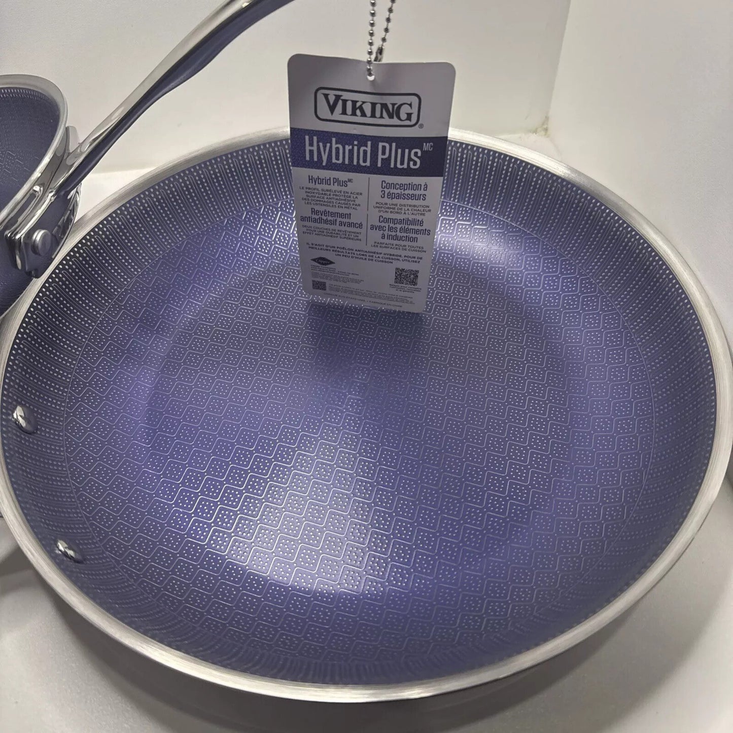Viking  Hybrid Plus Nonstick 3-Ply Fry Pan, 2-Piece Set, 9.5” & 11” Inches