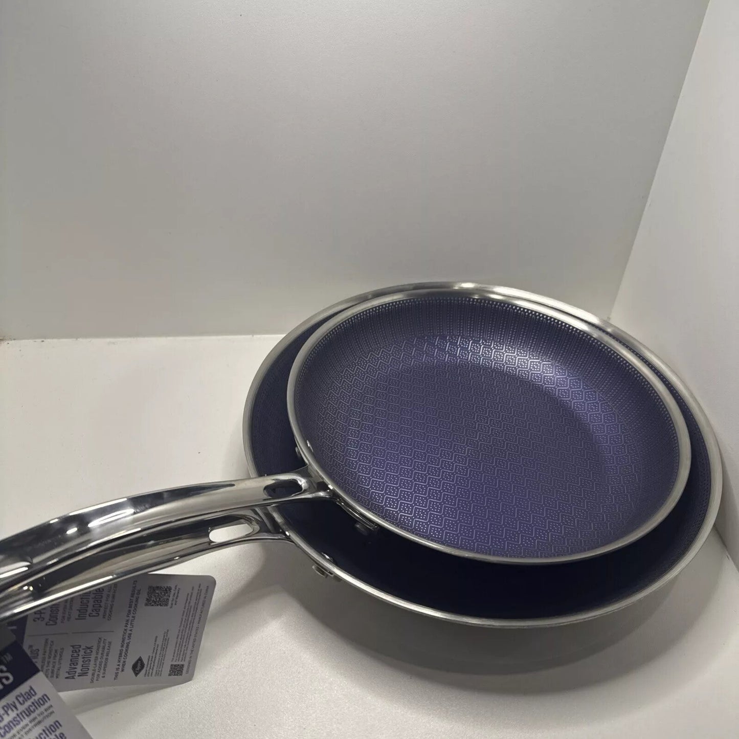 Viking  Hybrid Plus Nonstick 3-Ply Fry Pan, 2-Piece Set, 9.5” & 11” Inches