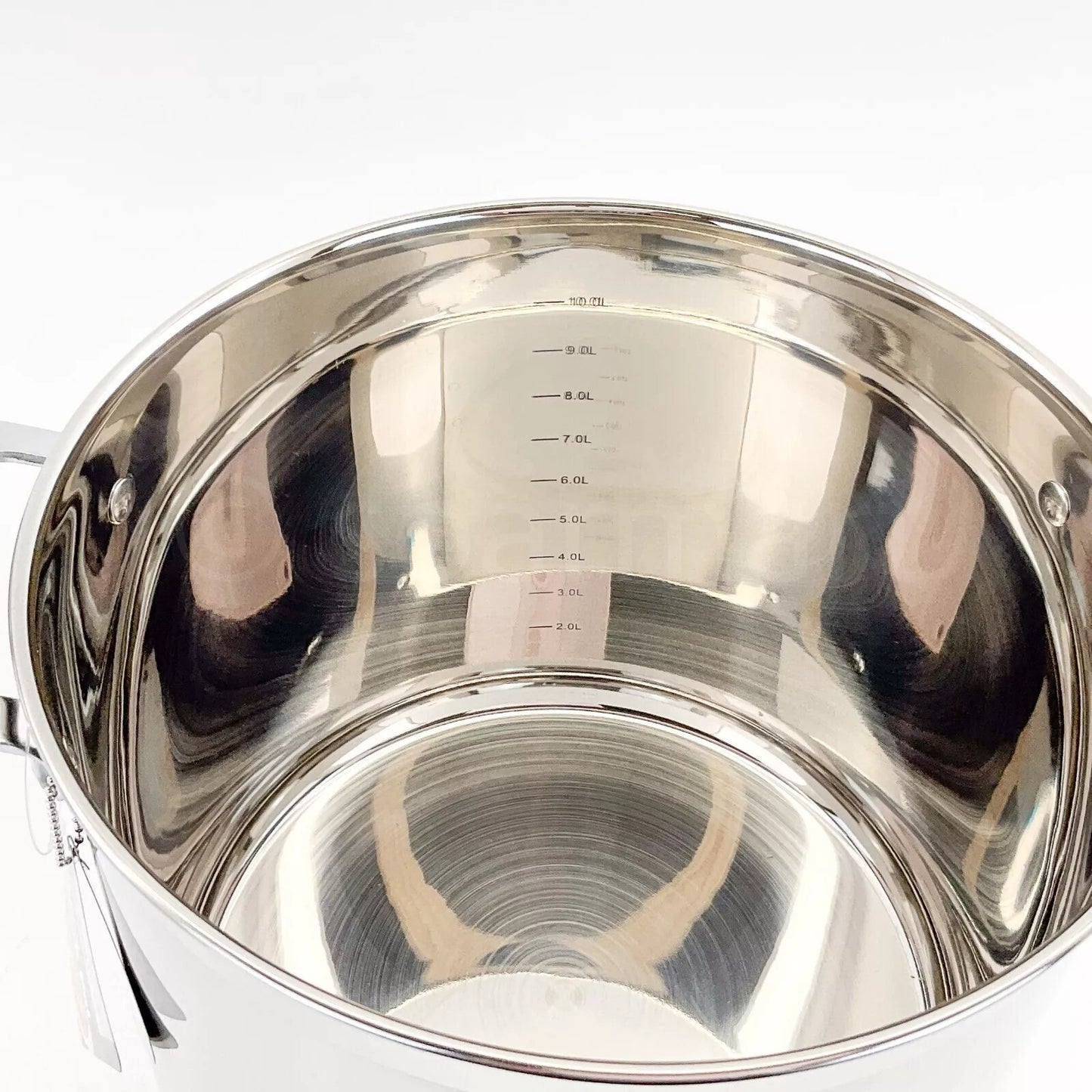David Burke Elements Heavy Gauge Stainless Steel 12-QT Stockpot New