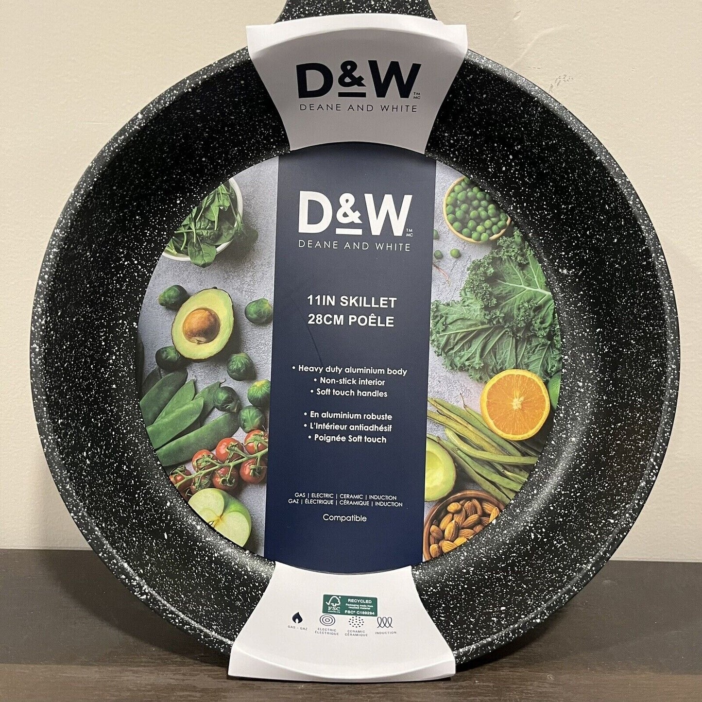Deane And White D&W 2-piece Cookware Set 11" & 9.5" Skillet Nonstick Frying Pans