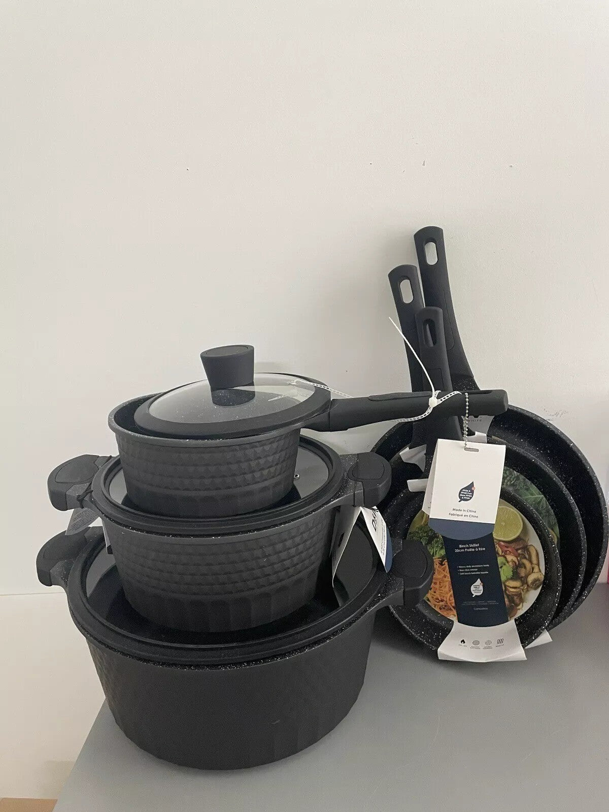 D&W Deane & White Cookware Collection Set 9 piece