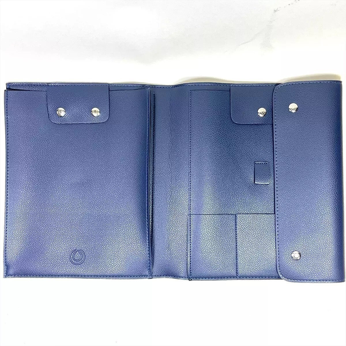 Monat Leather Padfolio Portfolio Organizer Snap Closure