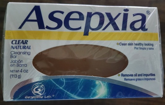 ASEPXIA Clear Natural Cleansing Bar Soap. Lot Of 5
