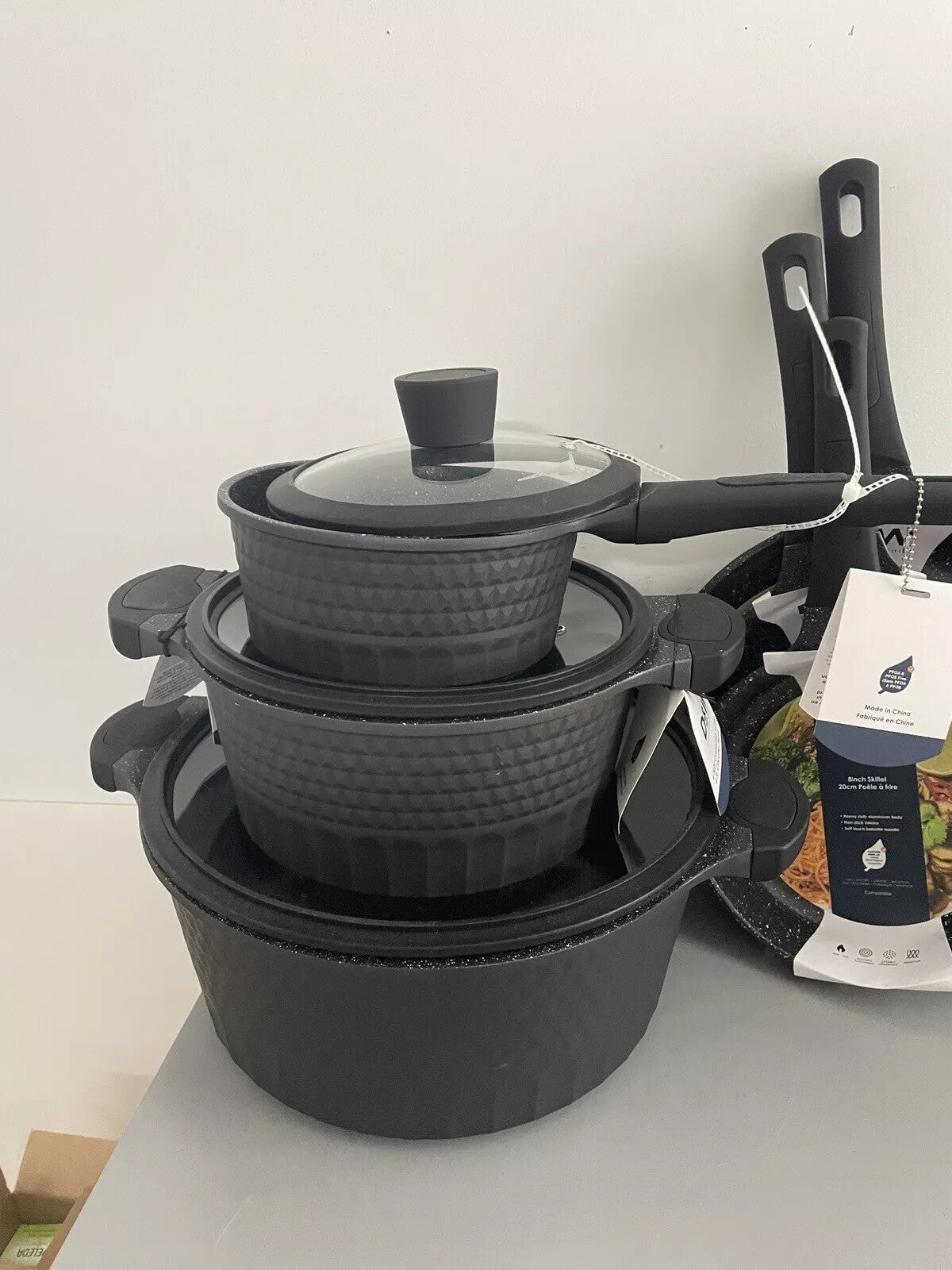 D&W Deane & White Cookware Collection Set 9 piece