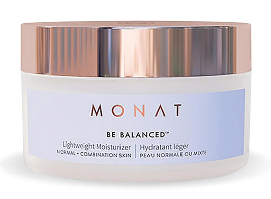 MONAT Be Balanced - Hidratante ligero - Hidratante facial restaurador y suavizante con ácido hialurónico. Crema facial hidratante ligera para rutina diaria de cuidado de la piel, peso neto. 1.5 fl oz