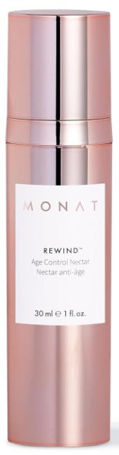 MONAT Rewind Age Control Nectar - Suero hidratante de absorción rápida. AHA natural perfeccionador de la piel. Suero facial corrector y transformador, crema facial antienvejecimiento con ácido