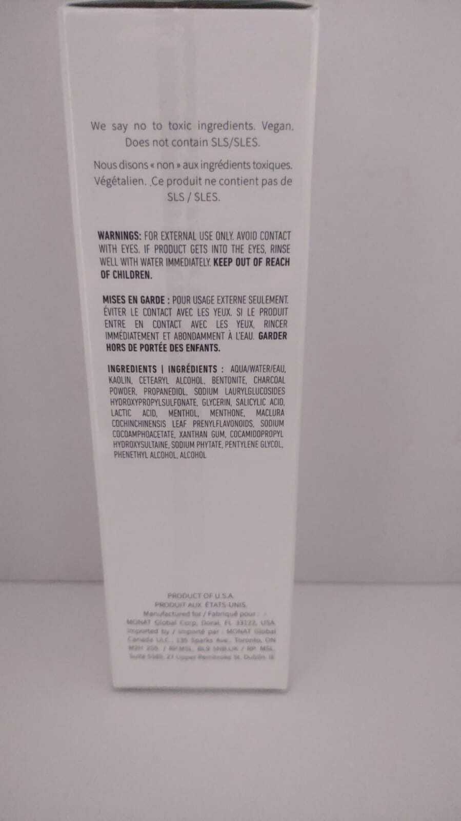 Be Purified Cold Charcoal Mask Monat